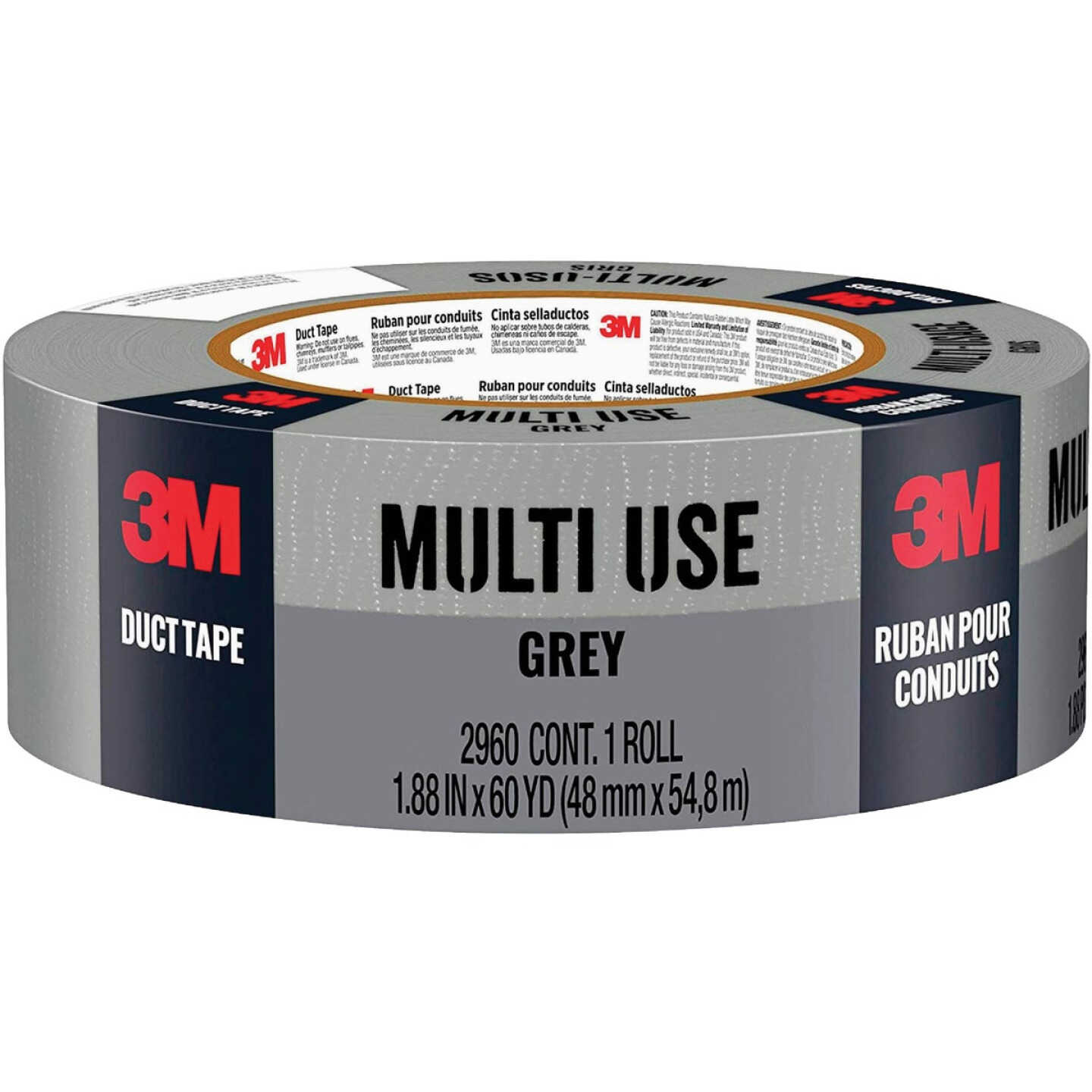 Roll of 60 yard Duct Tape (3M) [ X3M DUCT TAPE 60 ] The German Tool Connection Limited