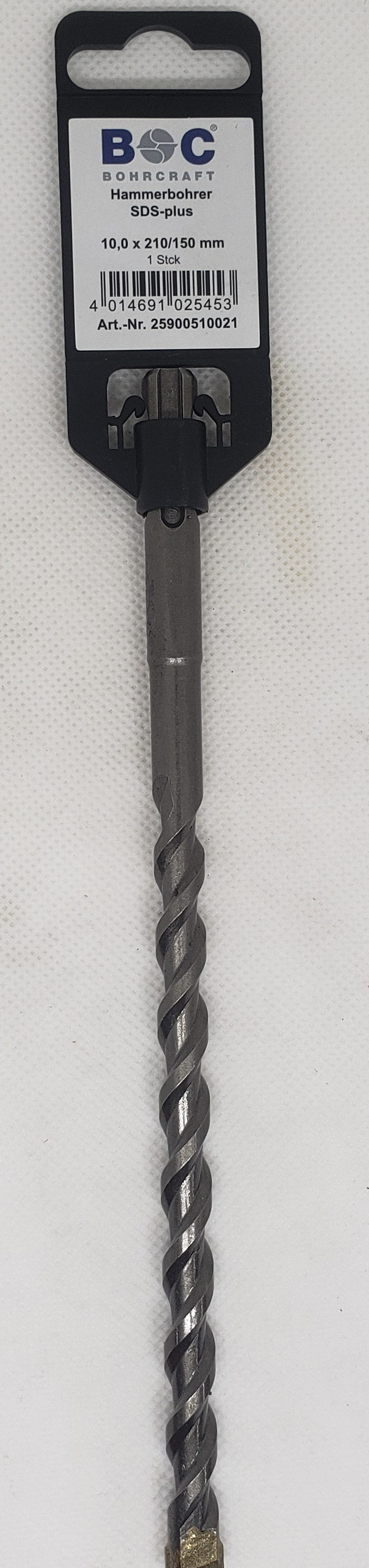 SDS + Shank Drill Bit 10x150x210mm=3/8"x6"x8.3/8"  -  [ BOH SDS 10.0/210 ]