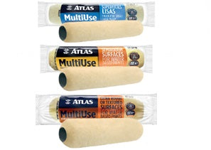 9" x 1/2" MULTI-USE, SMOOTH SURFACES. Wool (polyester). Good paint retention and Coverage. General use - ATLAS [ ATL 723/150A ]