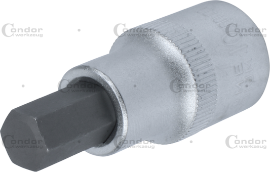 ALLEN- SOCKET M10 x 55mm=2.5/32"  1/2" Drive  - CONDOR [ PRA 12022/10 ]