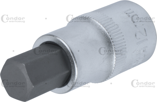 ALLEN- SOCKET M12 x 55mm=2.5/32"  1/2" Drive  - CONDOR [ PRA 12022/12 ]