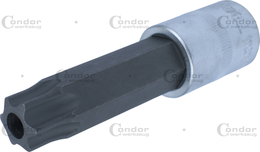 Socket Bit TX-Star 1/2" tamperproof T100x100m  - CONDOR [ PRA 12104/100 ]