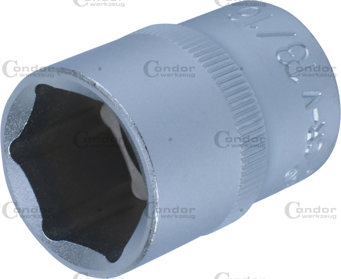 Socket 1/2" hexagon 13/16"  - CONDOR [ pra 12z/13/16" ]