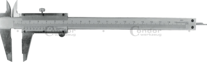 Vernier Caliper Stainless Steel 150mm=6"  - CONDOR [ PRA 1345 ]