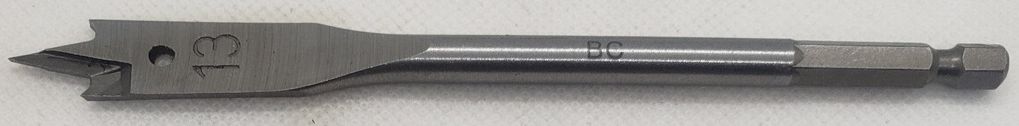 High Performance Flat bit 13mm=1/2"  -  [ BOH Flat 13.0 ]