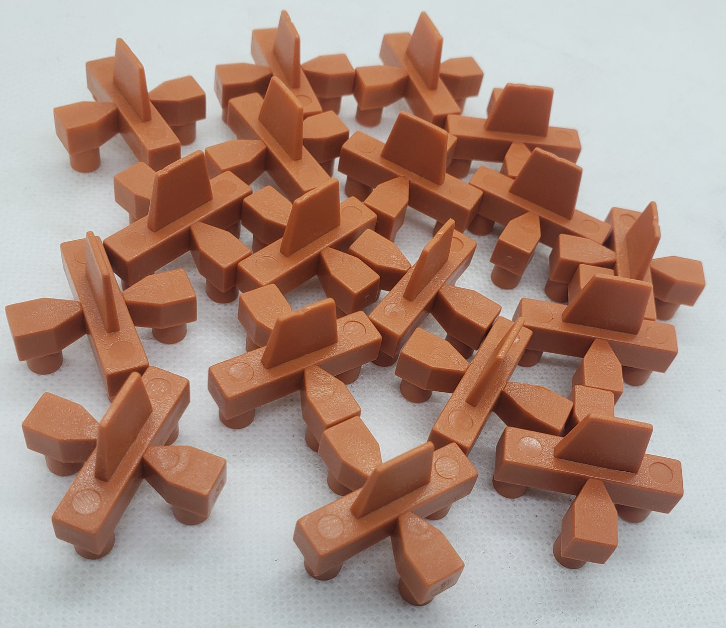 Multi Tile Spacer 6+7mm=1/4"+9/32"  50pcs ORANGE GERMAN - HOLTMANN [ HOL 1434 ]