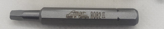 ATHLET ROBERTSON Bits Size 2 50mm=2" LONG  -  [ ATH 1514 ROB 2X50 ]