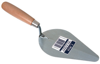 10" Masonary Trowel, wooden handle with rounded corners, Ultra-resistant  - ATLAS [ ATL 170/10 ]