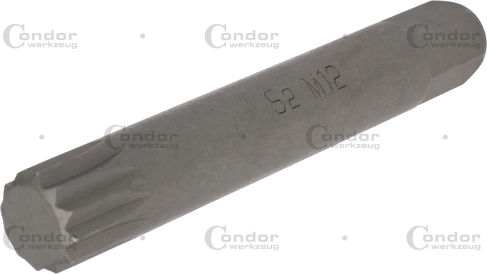 BIT 10MM HEX, SPLINE M12X75MM  - CONDOR [ pra 18071/12 ]