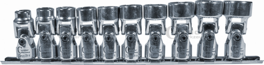 SWIVEL SOCKET SET 3/8" DRIVE  - CONDOR [ PRA 198 ]