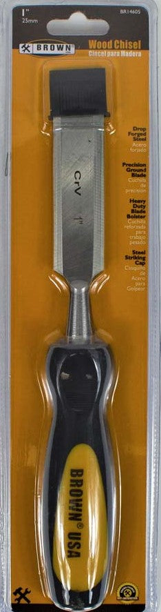 1" Wood Chisel  - BROWN  -  [ XBR WD CHISEL 1 ]