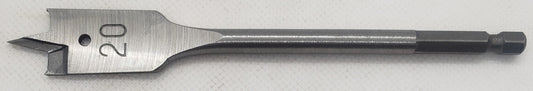 High Performance Flat bit 20mm=25/32"  -  [ BOH Flat 20.0 ]