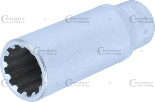 CONDOR SOCKET 1/4" BI-HEXAGON 12MM LONG  - CONDOR [ pra 21266/12 ]