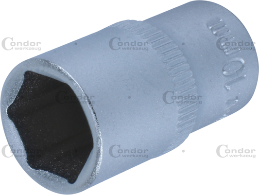 CONDOR SOCKET 1/4" BI-HEXAGON 10MM  - CONDOR [ pra 21288/10 ]