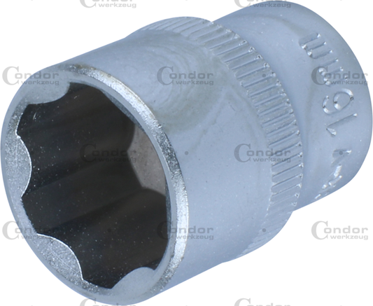 CONDOR SOCKET 3/8" HEXAGON 16MM  - CONDOR [ PRA 21600/16 ]