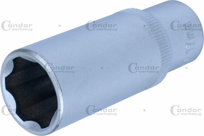 CONDOR SOCKET 3/8" HEXAGON 17MM long  - CONDOR [ PRA 21677/17 ]