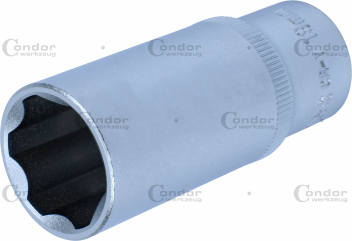 CONDOR SOCKET 3/8" HEXAGON 19MM Long  - CONDOR [ PRA 21677/19 ]