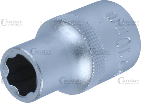 CONDOR  SOCKET 1/2"  HEXAGON 10MM  - CONDOR [ pra 22000/10 ]