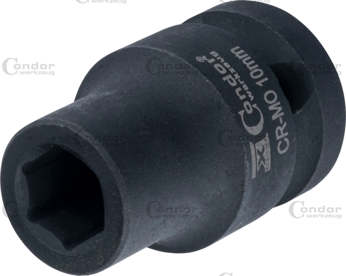 CONDOR IMPACT SOCKET 1/2"  HEXAGON 10MM  - CONDOR [ PRA 22000/K10 ]