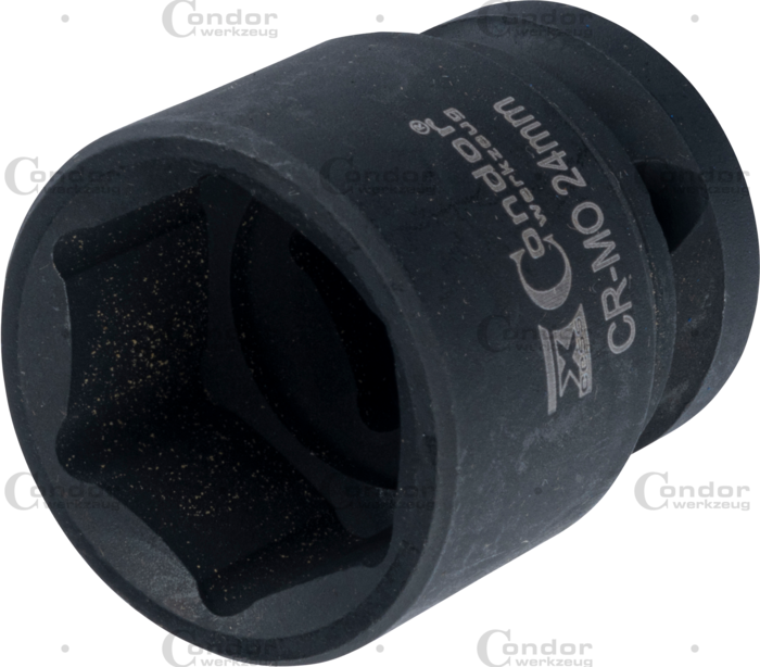 CONDOR IMPACT SOCKET 1/2"  HEXAGON 24MM  - CONDOR [ PRA 22000/K24 ]