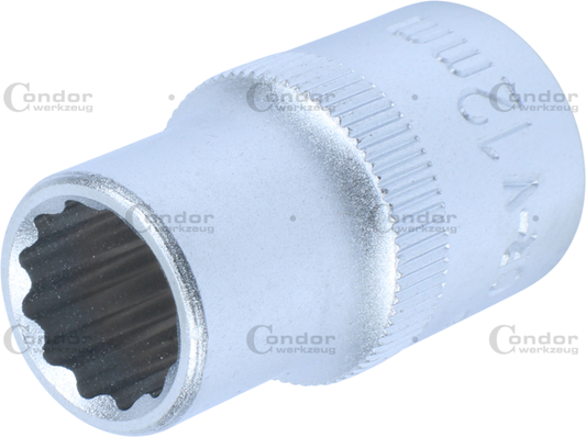 Bi-Hexagon Socket 1/2" standard; 12mm  - CONDOR [ PRA 22044/12 ]