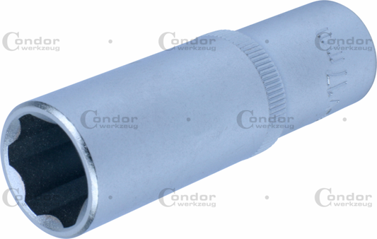 CONDOR SOCKET 1/2" HEXAGON 17MM LONG  - CONDOR [ PRA 22077/17 ]