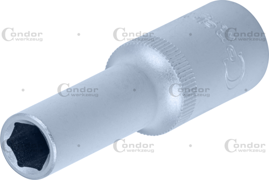 CONDOR  SOCKET 1/2" HEXAGON 10MM DEEP  - CONDOR [ PRA 22099/10 ]