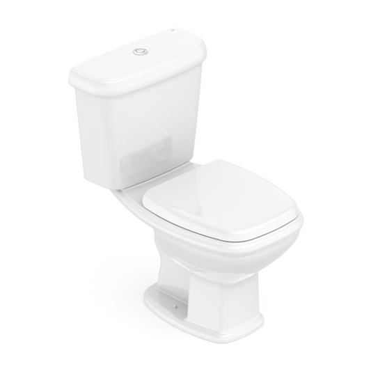 Celite Fit Plus Toilet (white); Soft Close with Push Button; Tank dimensions - W 16.5" x D 6.5" x H 15.5"; Base dimensions - W 16" x D 25.6" x H 15.75"  - CELITE [ CEL 16635100 ]