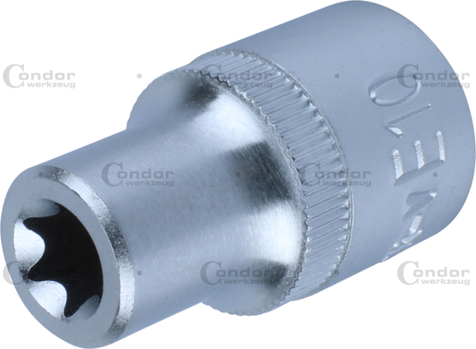 TX-STAR SOCKET 1/2" DRIVE, STANDARD, E10  - CONDOR [ PRA 22440/E10 ]