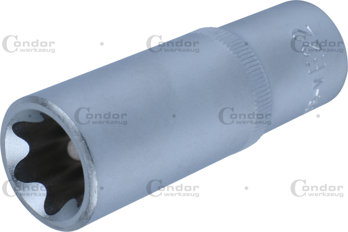 TX-STAR SOCKET 1/2" DRIVE, DEEP, E22  - CONDOR [ PRA 22460/E22 ]