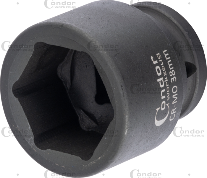 CONDOR IMPACT SOCKET 3/4" HEXAGON 38MM  - CONDOR [ PRA 22600/K38 ]