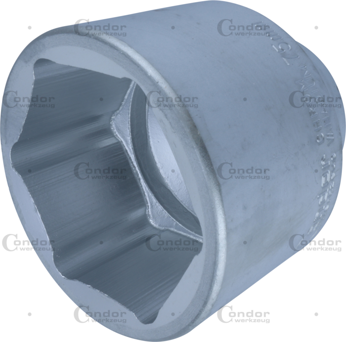 CONDOR SOCKET 1" HEXAGON 75MM  - CONDOR [ PRA 22800/75 ]