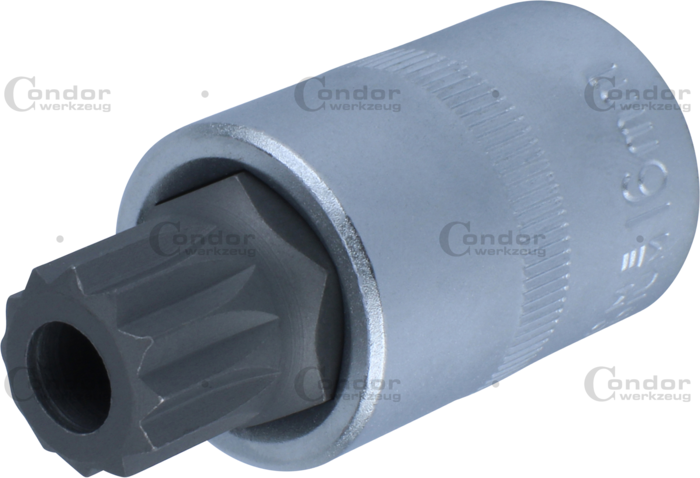 SOCKET BIT 1/2" DRIVE, SPLINE TAMPERPROOF M16x55MM  - CONDOR [ PRA 2357 ]