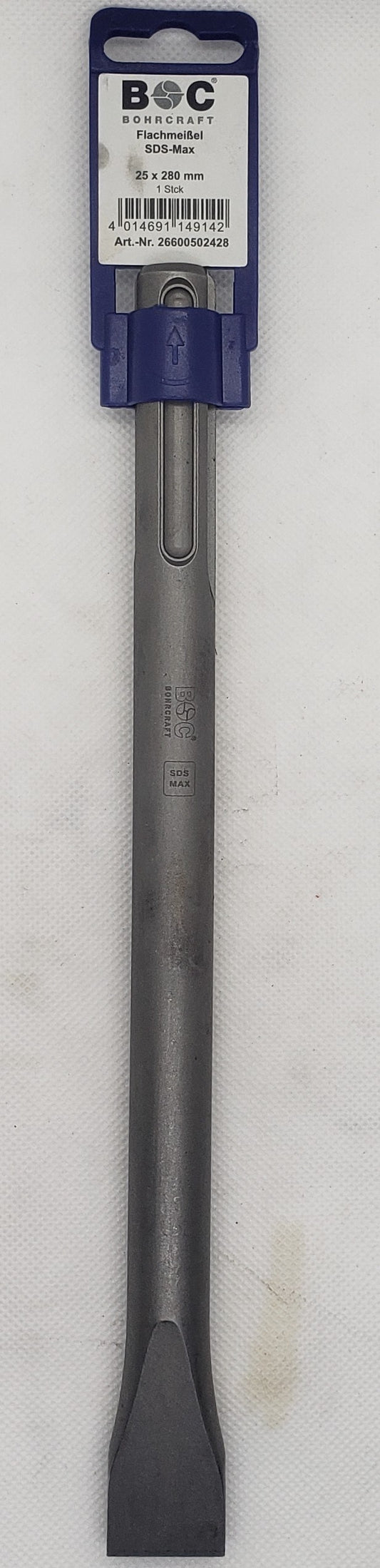 SDS MAX Flat Chisel  280/24mm=11"/1"  long/wide  -  [ BOH SDS Max 2662428 ]