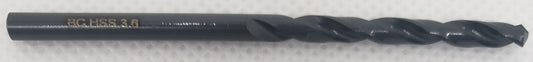 Drill Bit 3.6mm=9/64" DIN 338  -  [ BOH DIN338 03.6 ]