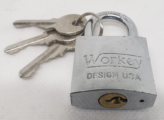 30mm Workey Padlock  -  [ XWK PADLOCK 30 ]