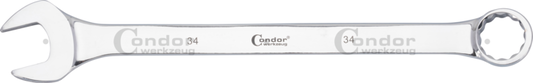 COMB SPANNER 34mm CHROM VANADIUM  - CONDOR [ PRA 35EX/34 ]