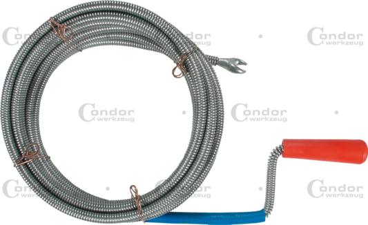 Drain Cleaning Spiral 10m=30'  - CONDOR [ PRA 378C ]