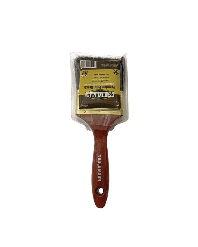 3"" Paint Brush (Brown)  -  [ XBR PAINT BRUSH 3 ]