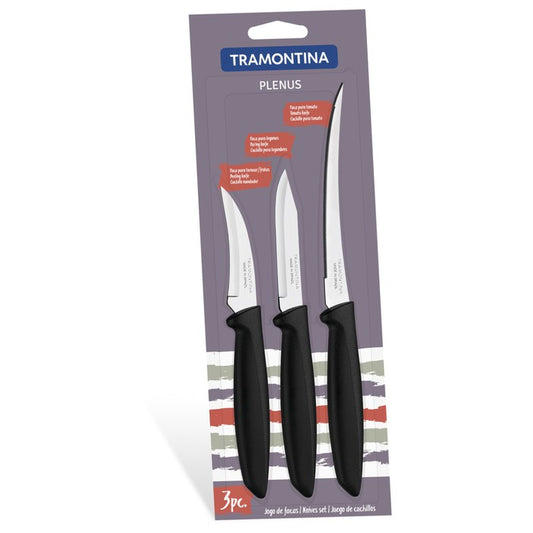 3-Piece Knife Set (Tramontina) - [ XTM 23498/012 ]