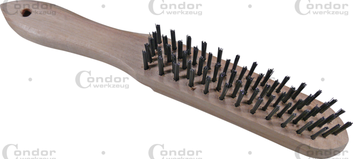 Steel Wire Brush 4-rows  - CONDOR [ PRA 400/B ]