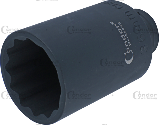 IMPACT Socket  1/2" 36mm CHROM-MOLYBDAEN VANADIUM CONDOR  - CONDOR [ PRA 4803/36 ]