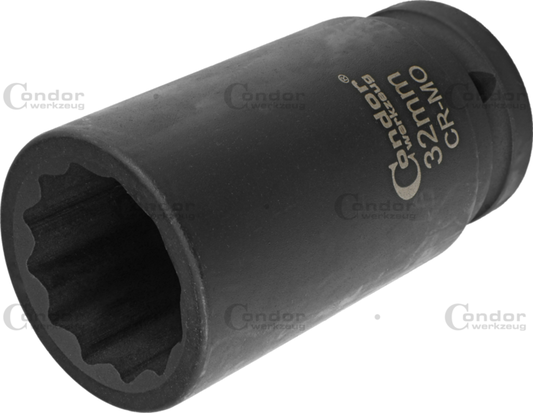 CONDOR SOCKET 3/4" BIHEXAGON 32MM IMPACT  - CONDOR [ PRA 5208/32 ]