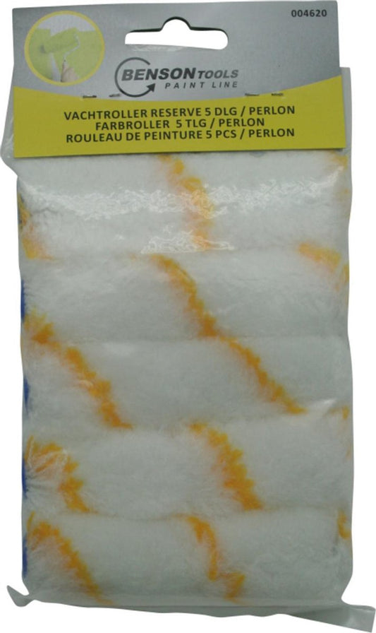 FLEECE ROLLER RESERVE 5 PIECE / PERLON  - INTER-BEN [ INT 004620 ]