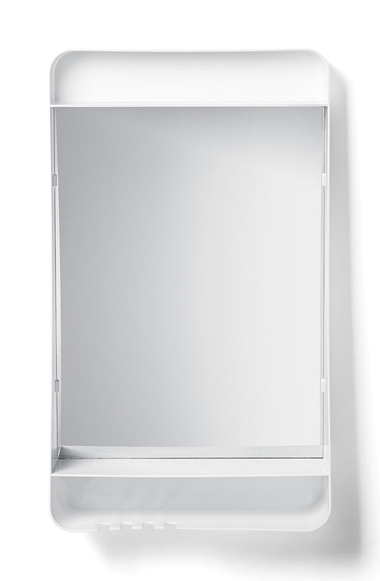 Basic Bathroom Cabinet w/Mirror, Made of high resistance polypropylene with dimensions: 22 x 38cm - ATLAS [ ATL PR6100/1 ]