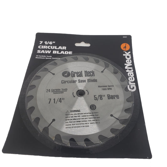 7 1/4 (24 teeth) Circular Saw Blade (Great Neck)  -  [ XGN CIRC SAW 714-24T ]