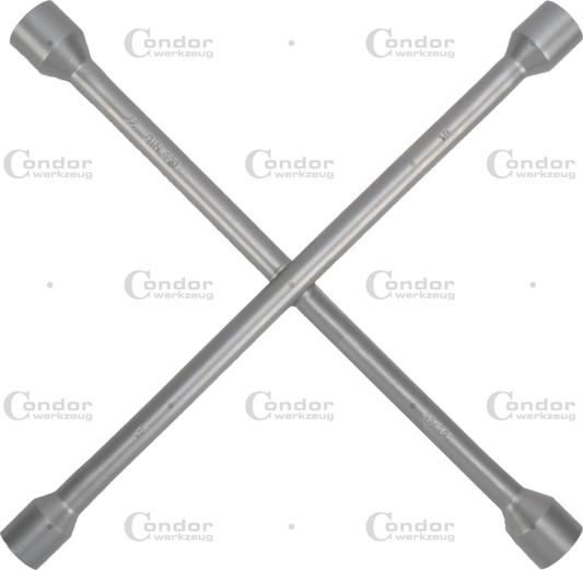 Wheel Lock Tool Cruciform TOOL-STEEL HARDENED 19X24X27X32  - CONDOR [ PRA 87 ]