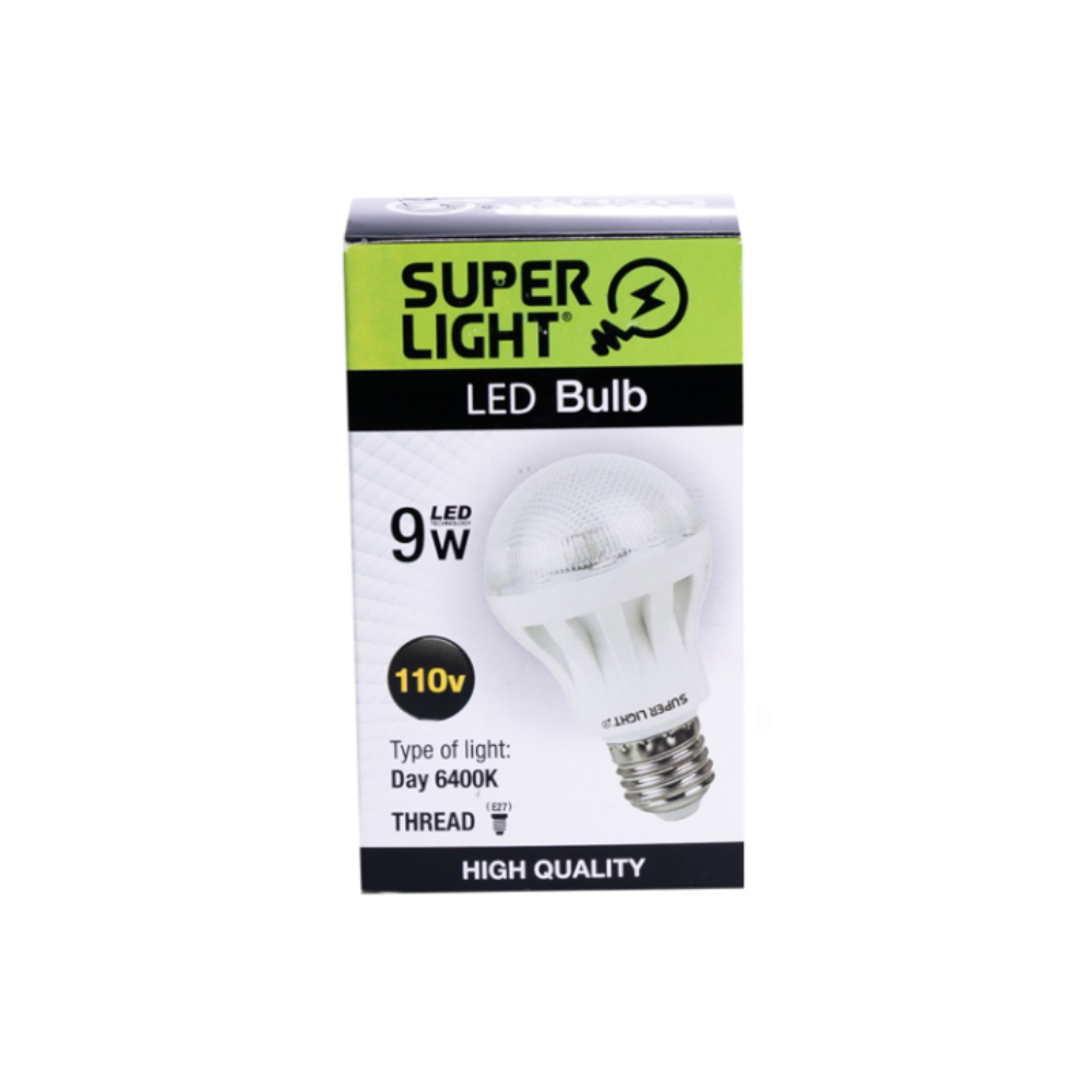 Bulb LED 9W  - Super Light -  [ SL A105GLB9WGNS ]