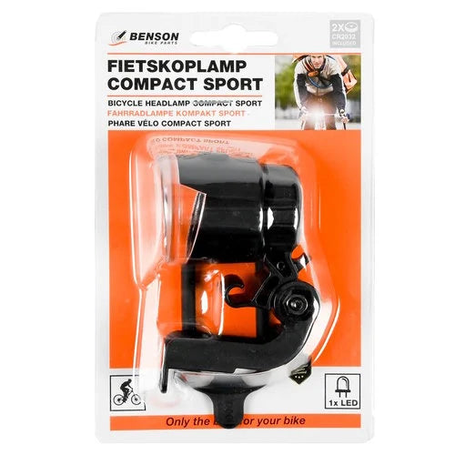 Bicycle Headlamp - Compact, Sport  - INTER-BEN [ INT 013765 ]