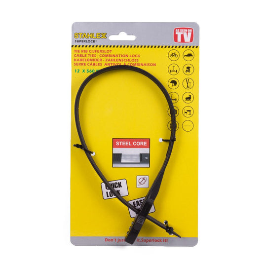 Cable Tie - Combination Lock 12 X 560 MM  - INTER-BEN [ INT 013541 ]